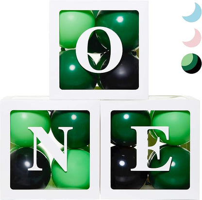 1st Birthday Balloon 'ONE' Boxes by PartyHooman