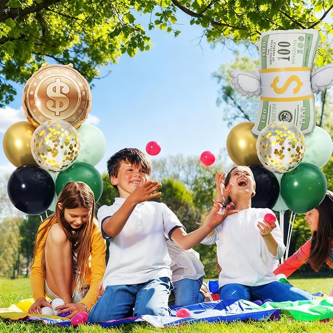 Money Dollar Balloon Stand for Table Centerpiece Stand Kit 2 Sets - Image 7