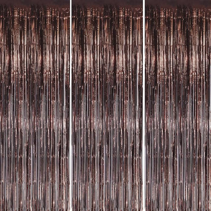DECOCKRAT 3 Pack Foil Fringe Backdrop by DECOCKRAT