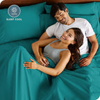 Bare Home Microfiber Bulk Pillow Cases - Standard/Queen Size Set of 4 - Cooling Pillowcases - Double Brushed - Emerald Pillowcases 4 Pack - Easy Care (Standard - 4 Pack, Emerald)