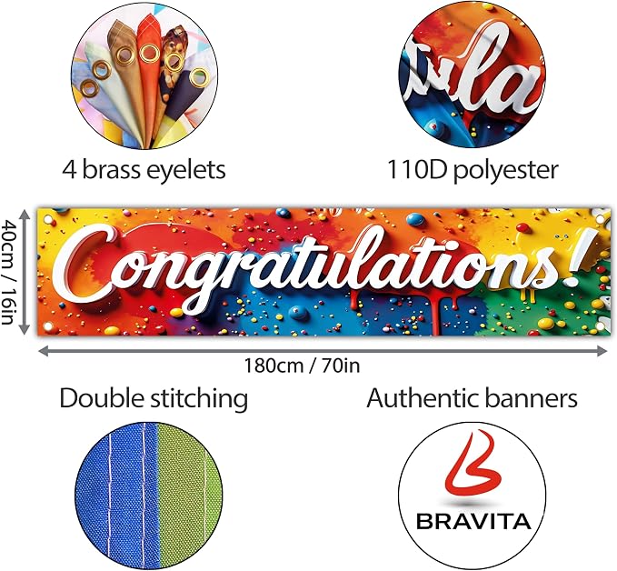Congratulations Banner for Prom - Image 2