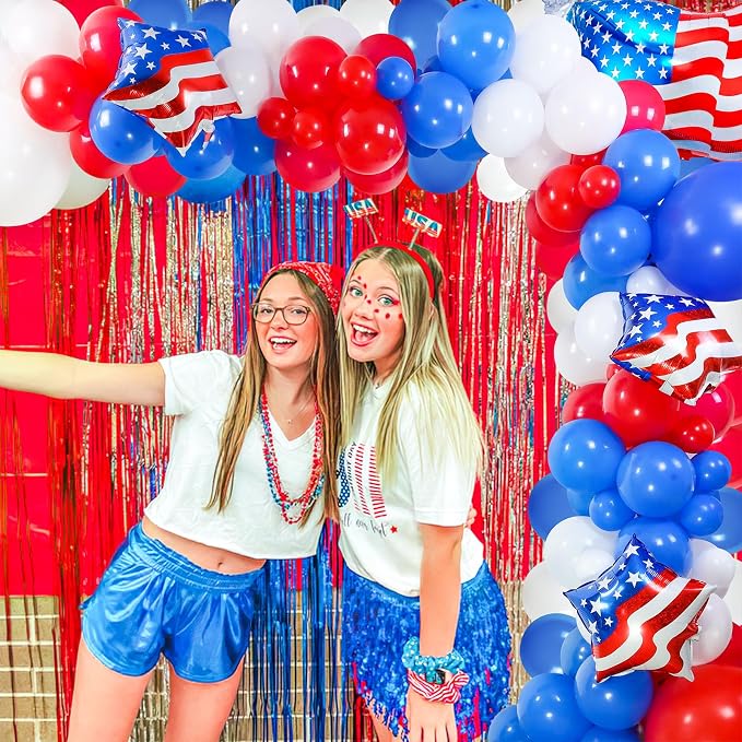 138 PCS 4th of July Balloon Arch Decorations - Image 2