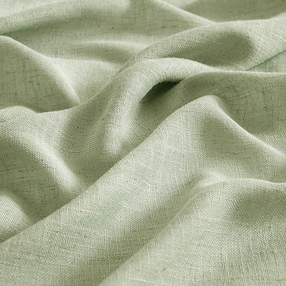 MIULEE Sage Green Linen Curtains 120 Inches Long - Image 4