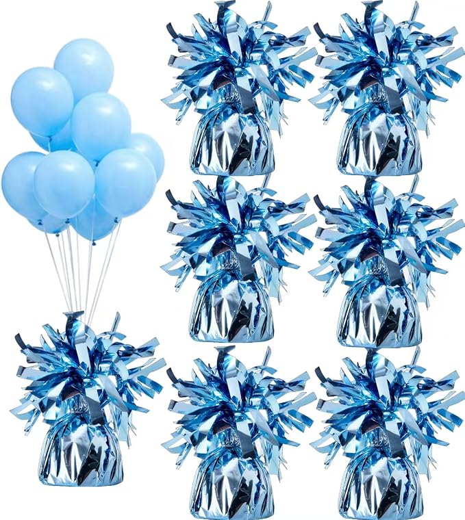 balloon weights are perfect for parties, weddings. Each pack includes 6PCS by Unknown