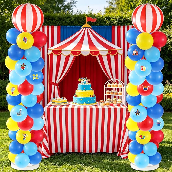 Carnival Balloon Column Stand Kit Carnival Theme Party Decorations - Image 6