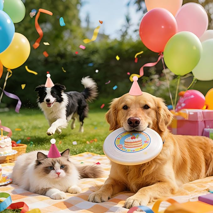 CANREVEL Mini Party Hats for Stuffed Animals Headwear, Birthday Hats - Image 5