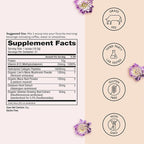 Winged Wellness Glow Up AM, Collagen Powder for Women - Morning Beauty Supplement for Glowing Skin with Grass-Fed Hydrolyzed Collagen Peptides, Lion's Mane & Maca Root - 21 Servings, Unflavored