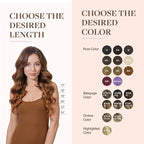 GOO GOO Clip in Hair Extensions Real Human Hair, Remy Human Hair Extensions Clip ins for Women, Natural Human Hair, 14inch 120g 7Pcs, 530 Burgundy