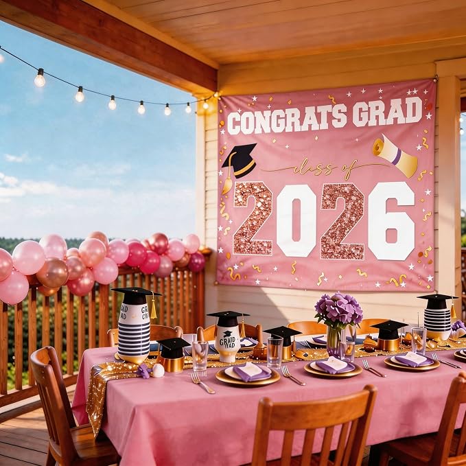 Class of 2026 Graduation Banner 47x67" - Image 7