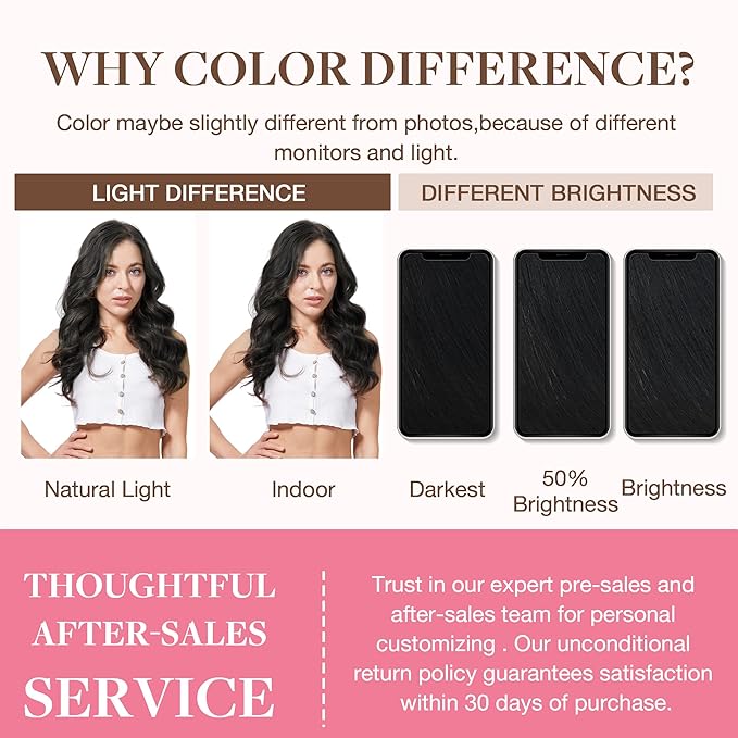 GOO GOO Clip in Hair Extensions Real Human Hair, Remy Human Hair Extensions Clip ins for Women, Natural Human Hair, 24inch 160g 7Pcs, 1 Jet black