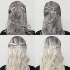 12pcs Hair Barrettes Set for Women and Girls, Hair Clips for Thick Thin Fine Hair, Non-metal Hair Accessories, Non-Slip Grip Handmade Snap Hairpin, BPA Free