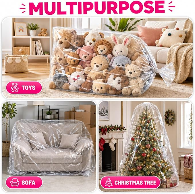Large Balloon Bags for Transport, Christmas Tree Disposal and Storage Bag - Image 4