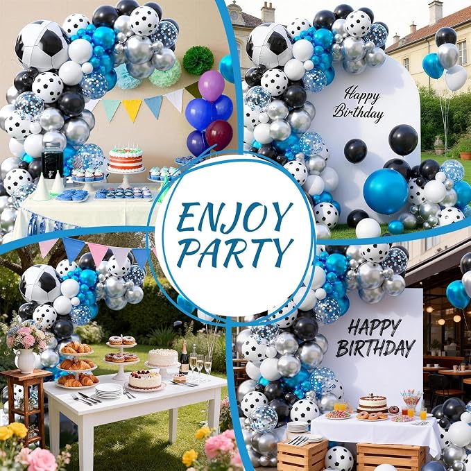 Soccer Balloon Garland Arch Kit - Image 5