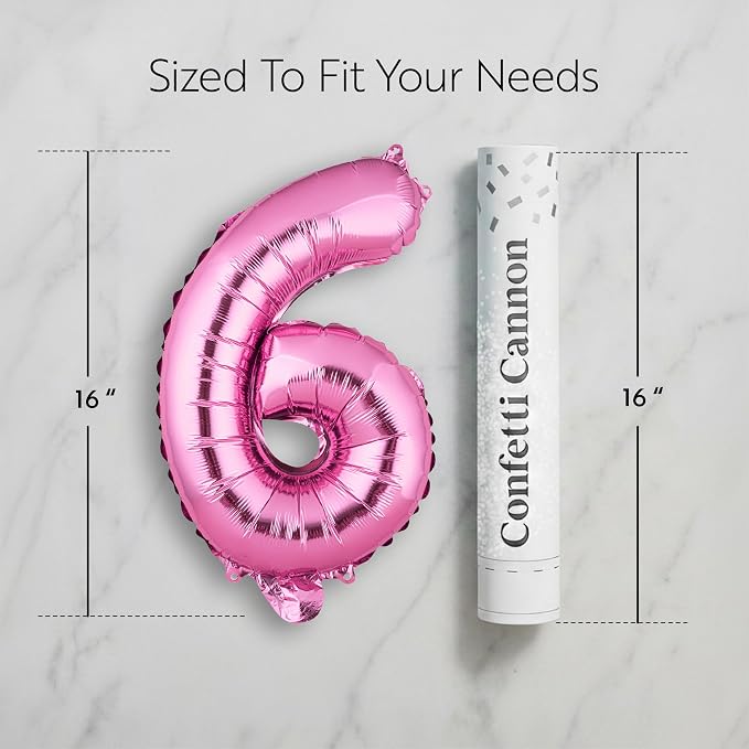 Restaurantware-Balloonify 16 Inch Number Balloon, 1 Digital Party Balloon - Image 2