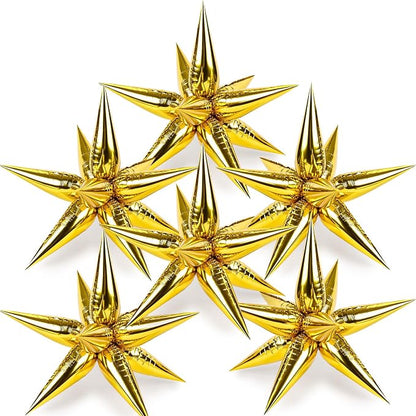 LOVESTOWN 72 PCS Gold Star Balloons, Engagement Gender Reveal Party Decorations by Lovestown