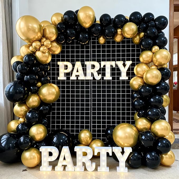 100pcs 5inch Metallic Gold Balloons | 5” Mini Chrome Gold Party Balloons Kit - Image 3