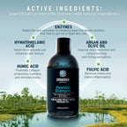 Sphagnum Botanicals Natural Psoriasis Shampoo - Peat Mud & Tea Tree Oil Therapy for Itchy and Red Scalp Treatment. No Coal Tar. 8.45 Oz