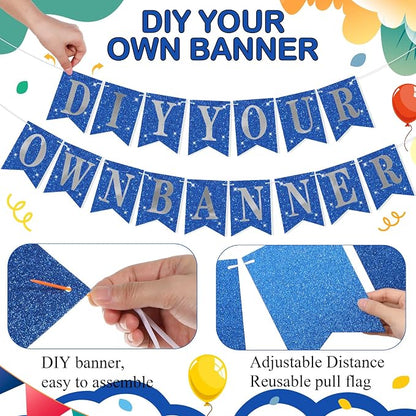 Mooliwe 171 Pcs DIY Custom Banner Kit Make Your Own Customizable Sign - Image 3