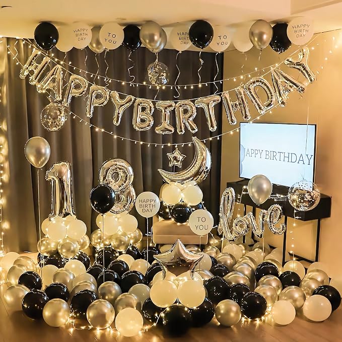 Happy Birthday Banner, 16 Inch Happy Birthday Balloon Banner - Image 6