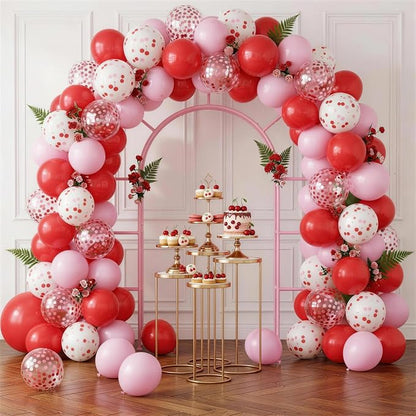 Red and Pink Cherry Balloons, 12 Inch Red Pink Cherry Printed Balloon and - Image 7