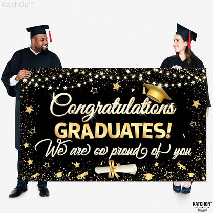 Graduation Decorations 2026 | XtraLarge Congrats Grad Banner - Image 2