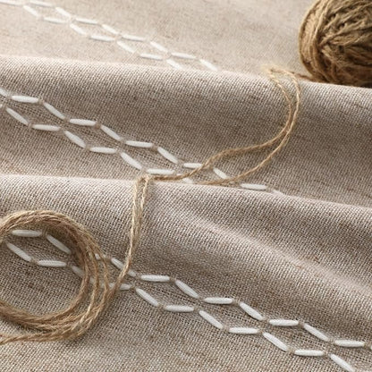 Khaki Brown Boho Blackout Curtains 84 Inch 2 Panels - Image 6