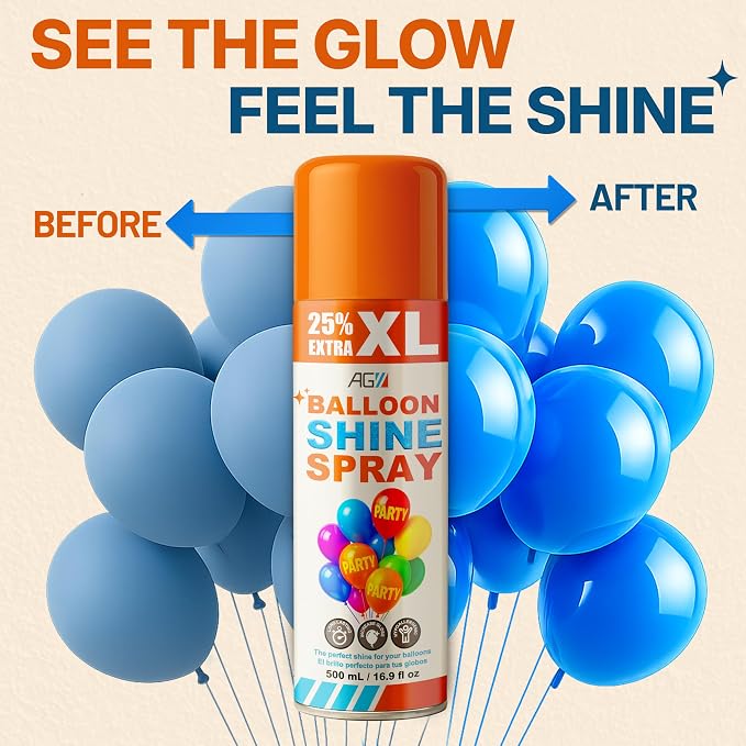 Balloon Shine Spray, High Gloss Finish - Image 6