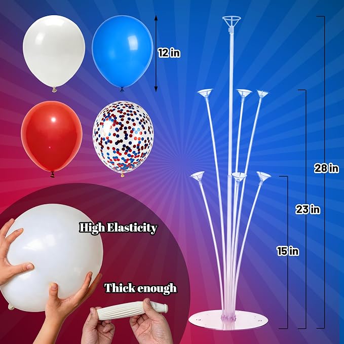 4 Set Balloon Centerpiece Kit - Image 3