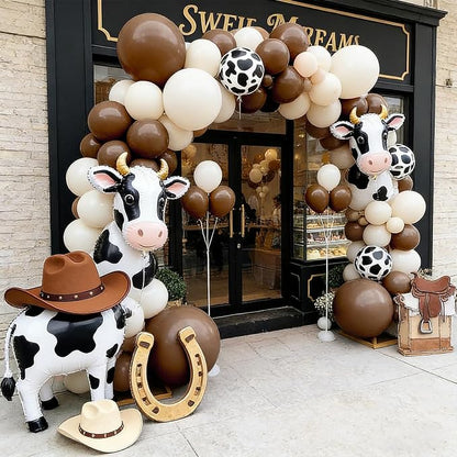 100pcs 5 Inch Small Dark Brown Balloons, 5” Mini Coffee Tan Latex Balloons Arch - Image 4