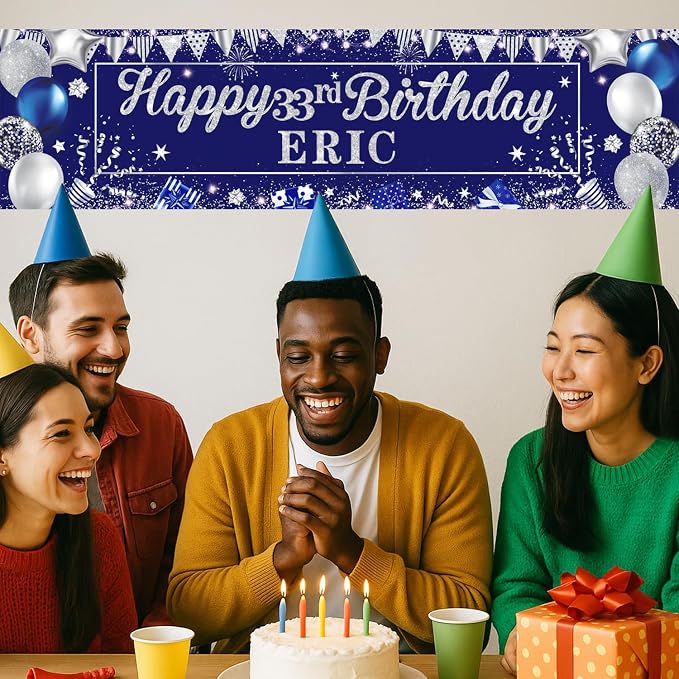 Personalized Birthday Banner for Party, - Image 4