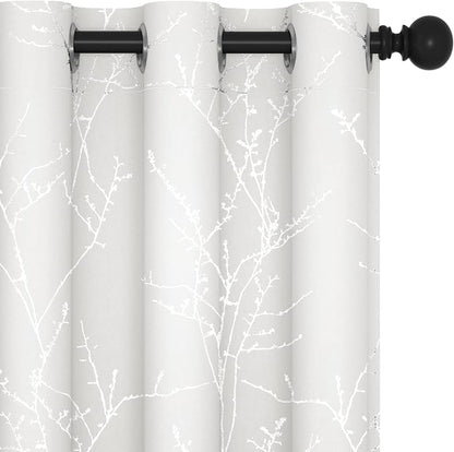 Deconovo Living Room Curtains 63 Inches Long, Thermal Insulated, Room Darkening by Unknown