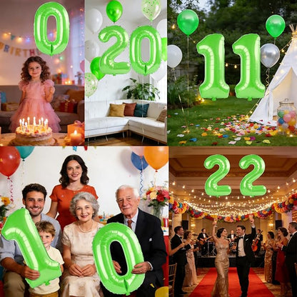 40 Inch Number 11 Balloons for 11th Birthday Party Decorations, 0-100 Fruit - Image 7