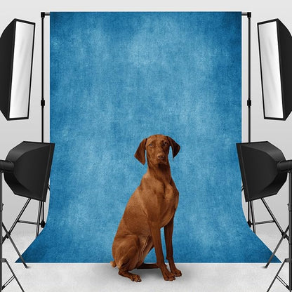 Blue Photo Backdrop Studio Abstract Texture Photography Background 6x9ft | - Image 3