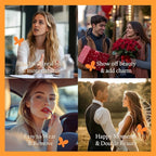 DOORES Human Hair Extensions Clip in, Dark Brown 120g 7pcs 14 Inch, Thick Silky Clip in Hair Extensions Remy Natural for Women Gift
