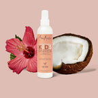 SheaMoisture Kids Extra Moisturizing Detangler Coconut & Hibiscus for Curly Hair Shea Butter Hair Care Product 8 oz