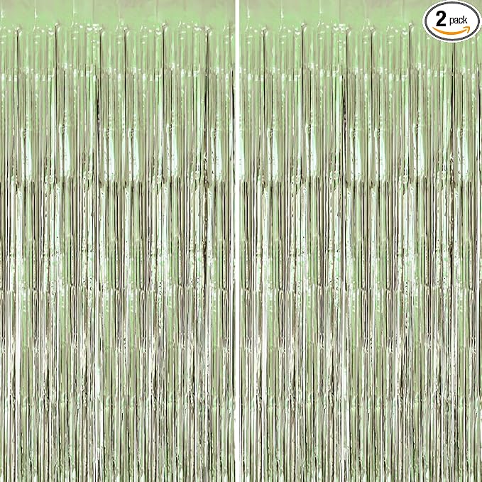 DECOCKRAT 2 Pack Foil Fringe Backdrop by DECOCKRAT