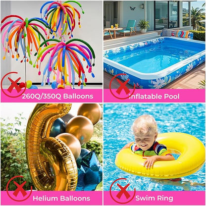 Electric Balloon Pump, Portable Electric Balloon Blower Machine Balloon Air - Image 5