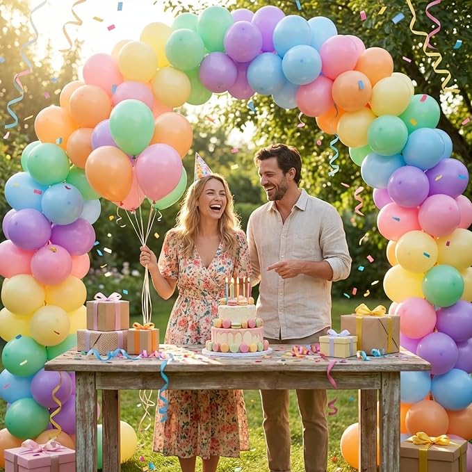 Pastel Balloons Arch Kit - Image 2