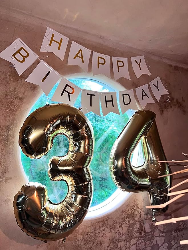 Happy Birthday Banner Birthday Party Supplies Garland Decorations Birthday - Image 6