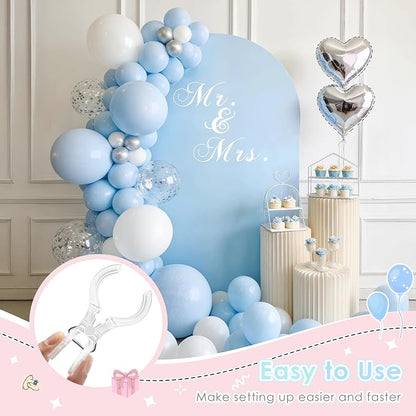 RELBRO Spring Clamps with Long Balloons Set, 3.5 Inch, 100 Long 260 Balloons - Image 3