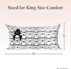 Kitsch x Star Wars Darth Vader & Stormtroopers Satin Pillowcase with Zipper | Better Than Silk Pillowcase | Frizz-Reducing Pillow Case for Hair & Skin Care, Cooling & Breathable - King