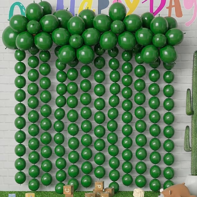 100 Pcs Link Balloon Quick Linking Latex Connected Balloons Linkable - Image 5