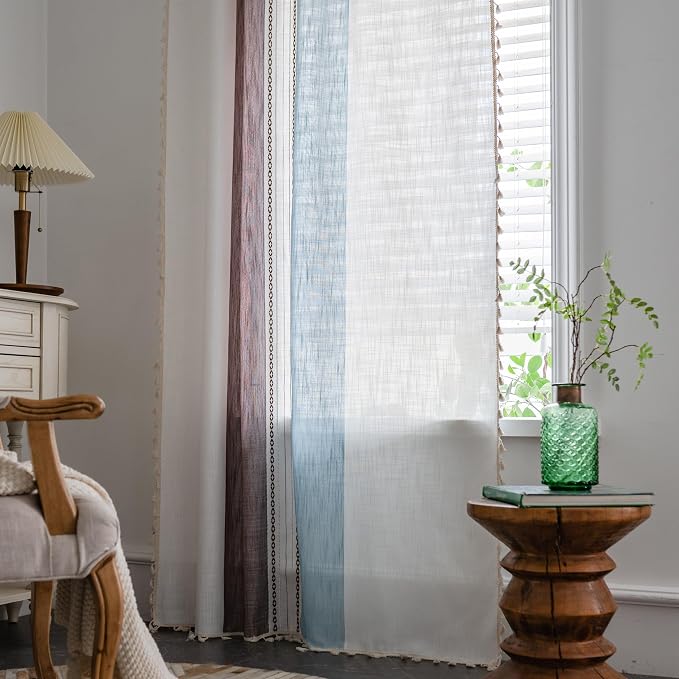 Sutuo Home Boho Curtains 96 inches - Image 7