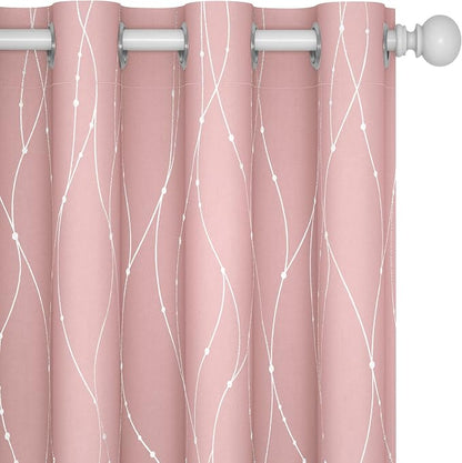Deconovo Living Room Curtains 84 Inches Long, Thermal Insulated, Room Darkening by Unknown