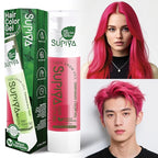 Temporary Hair Color Gel, Red Hair Dye Color Gel Washable Natural Instant Hair Color Wax for DIY Hairstyle for Kids Men Women(Color #71)