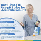 pH Test Strips for Urine & Saliva – 100 Easy-to-Use Strips for Fast, Accurate pH Testing at Home, Get Clear Acid-Alkaline Balance Results in Seconds, Perfect for Tracking Your Body's pH, 4.5-9.0 Range