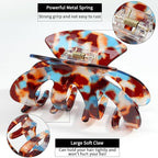 Jayongnee Clips for Women - Octopus Claw Clip - Hair Clips for Long and Thick Hair, Non-Slip Big Claw Strong Hold Hair Unbreakable 3 PCS