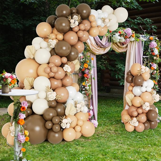 DBKL Brown Balloon Garland Arch Kit - Image 5