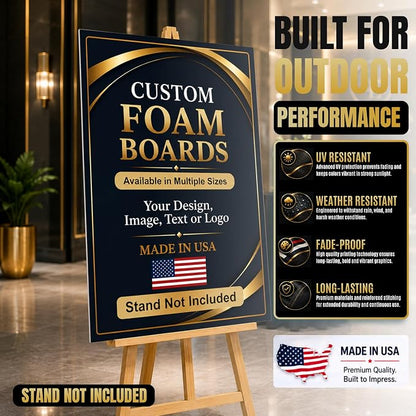Custom Poster Boards by BCB Print | Personalized Foam Display Sign | - Image 4