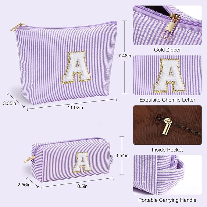 YOOLIFE Christmas Gifts For Teenage Girls Birthday Gift for Girls Makeup Bag Cosmetic Bag Teacher Gifts for 3 4 5 6 7 8 9 10 11 12 13 Year Old Girl Christmas Gift For Women M